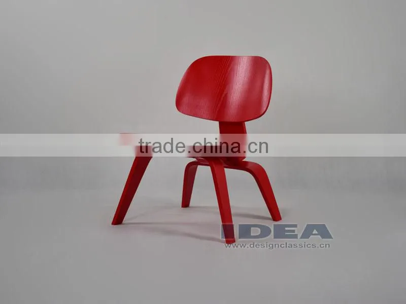 Replica Charles Plywood Lounge Chair - Red Color