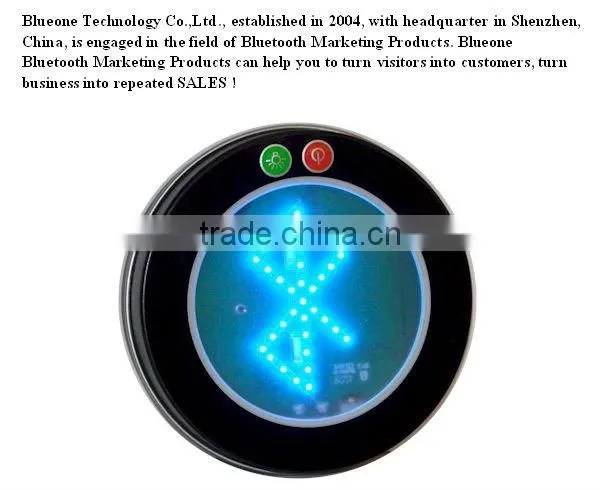 Mobile Bluetooth Advertising Products / Portable Bluetooth Marketing Devices