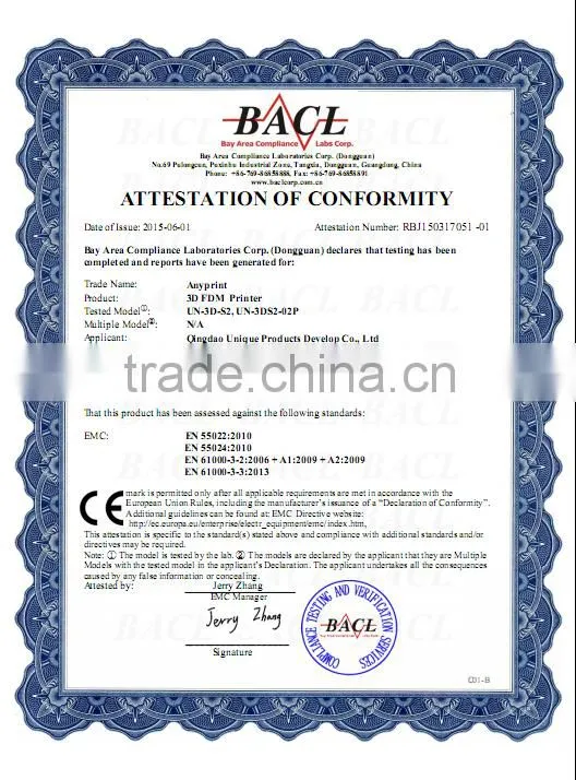 High quality 3d printer rapid prototyping high speed 3d printer