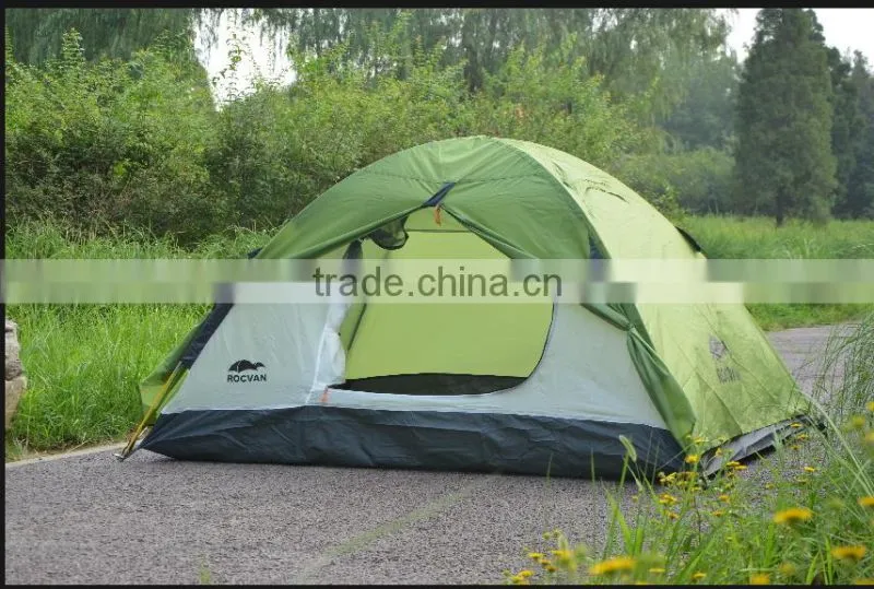 190T polyester taffeta +150D oxford fabric and 1-2person tent