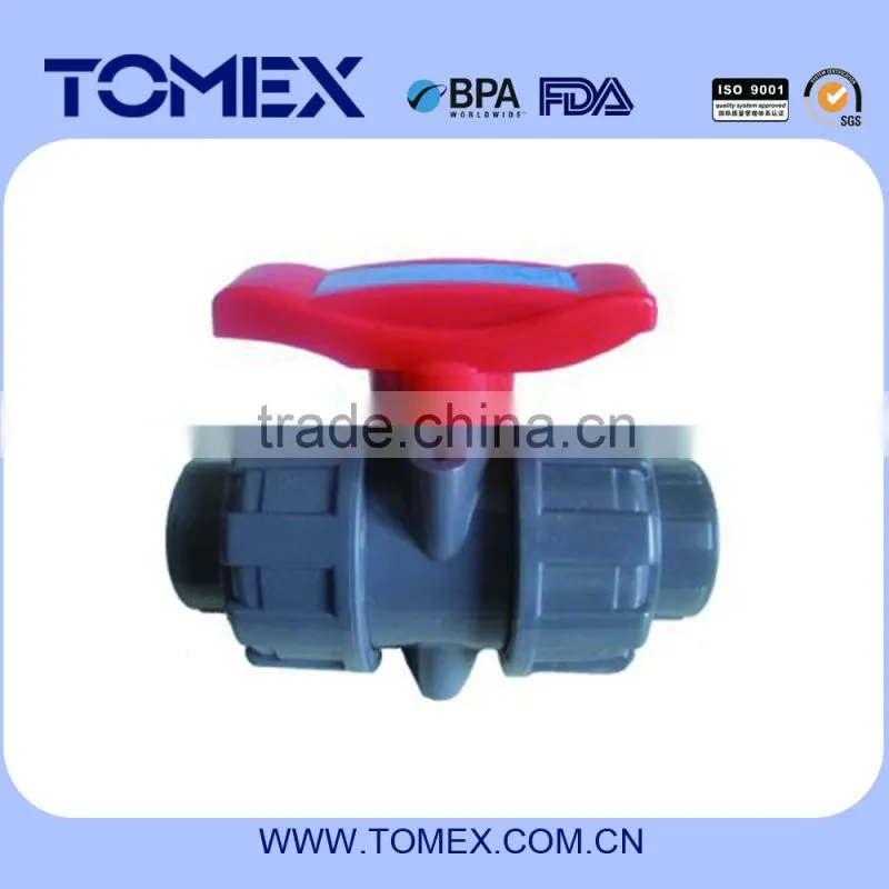 2016 alibaba china manufacturing 150mm upvc butterfly valve pn16 for Eygpt
