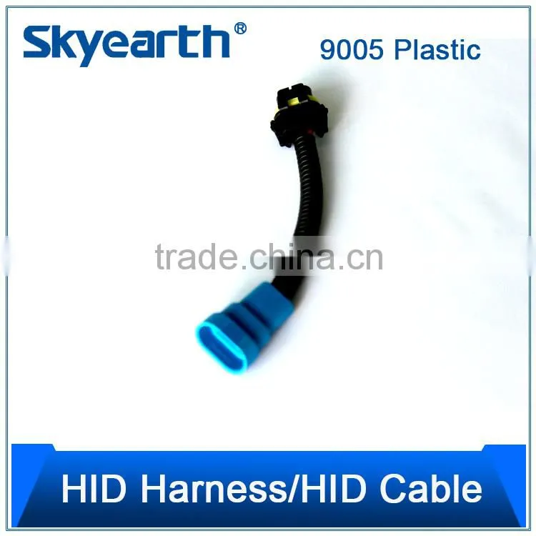 9005 HID Beam Bi-Xenon Headlight Wire Harness