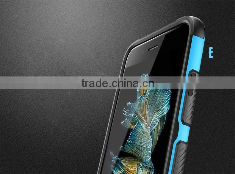 Wholesale Shock Resistant Slim Armor Cell Phone Cover For Iphone 6 Hybrid Case