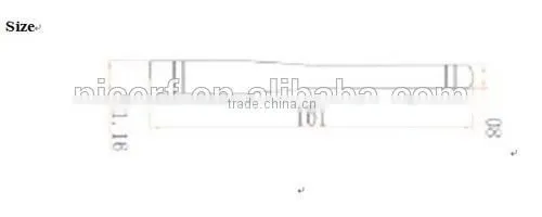 Straight Rubber Antenna SW490-ZT100 for Wireless Transceiver RF Module 470/490MHz Straight Rod Antenna 490MHz Rubber Antenna 470