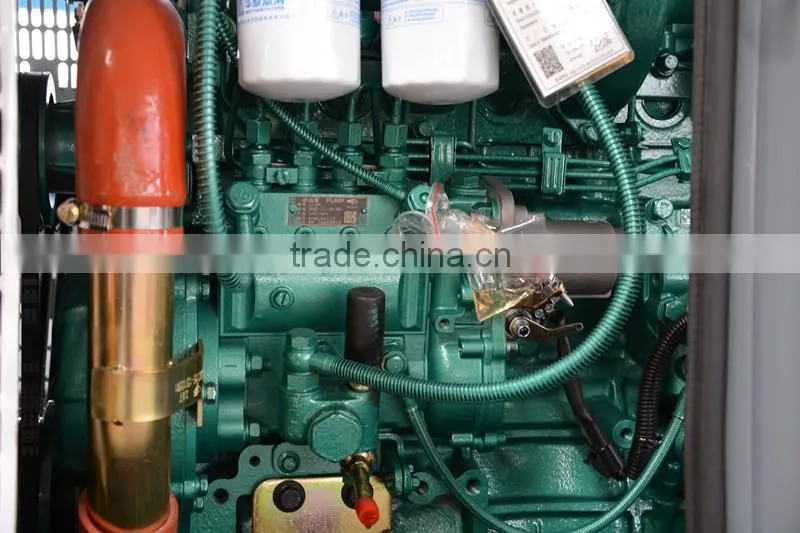 Yuchai mobile trailer 50kw diesel generator