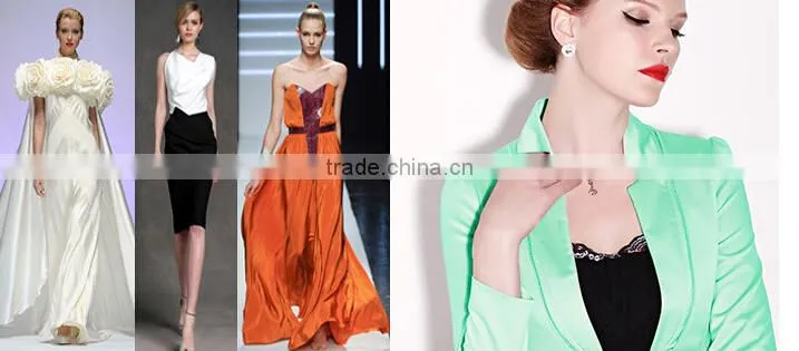 high quality 108cm chinese 100% natural silk fabric /100% stretch crepe de chine