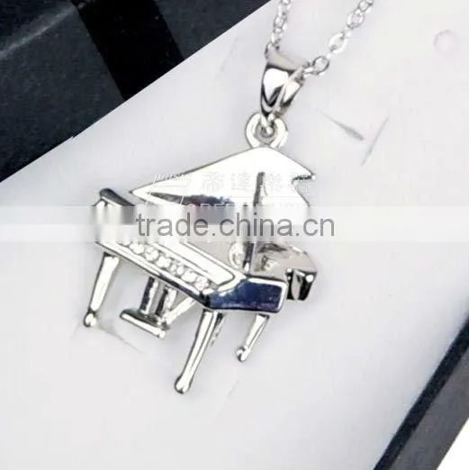 18k Gold plated and platina plated white gold necklace