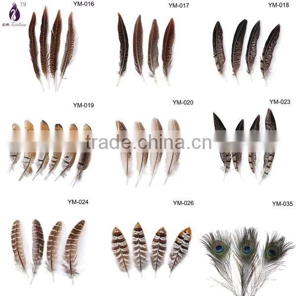 Natural color pheasant chicken feather for hat and party decoration,cheap feathers