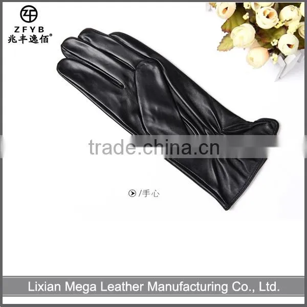 2015 Hot Sale Low Price peccary leather gloves