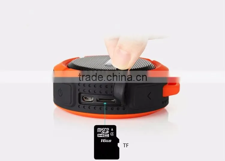 Portable Bluetooth 3 Watt Portable Speaker Waterproof with usb port