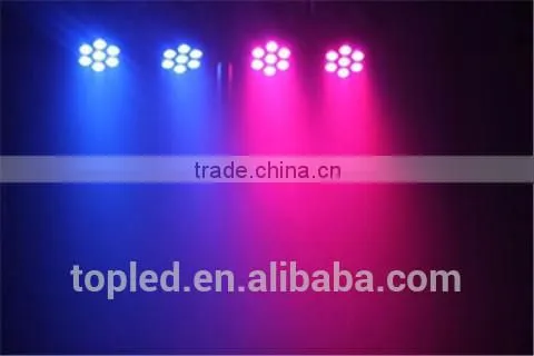T-bar/Stand/Carrying Bag/Footswitch 4 Par System RGB 28x3W LED Stage Light