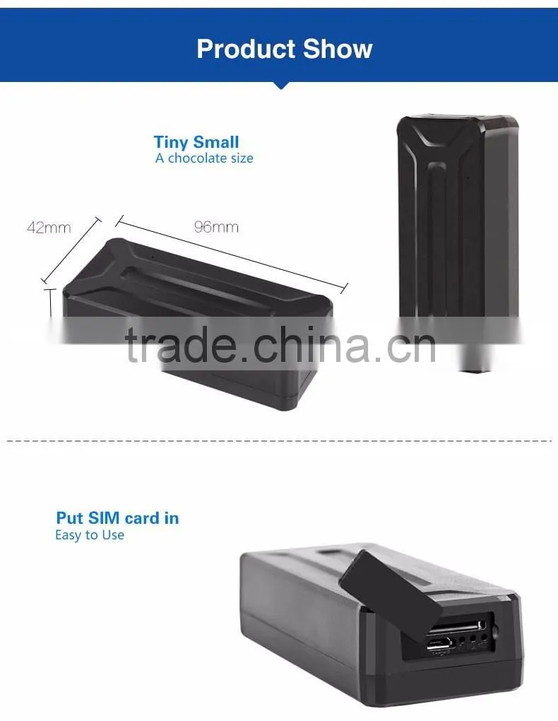 Magnetic installation Gps Tracking device for Vehicle Gps Tracker