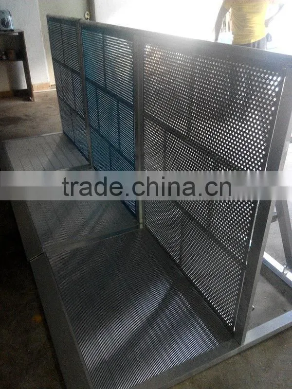 2014 RP aluminum crowd control barricades