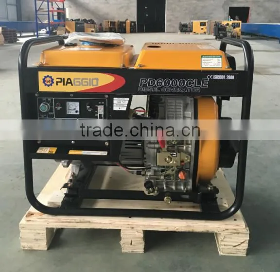China factory 5kw electric diesel generator price