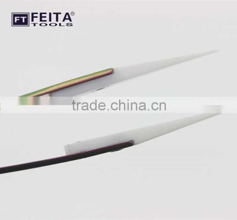 Precision Stainless Steel Tweezers/ Head-changed Resistant Tweezers Stainless Steel Ceramic Tweezers