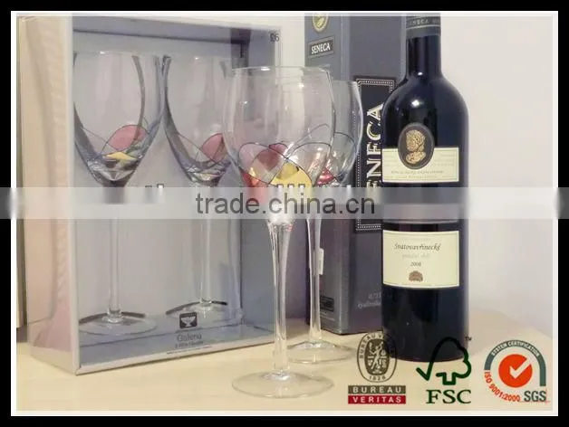 gift boxes for wine glasses