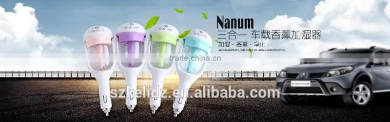 Ultrasonic air humidifier/Car fragrance humidifier