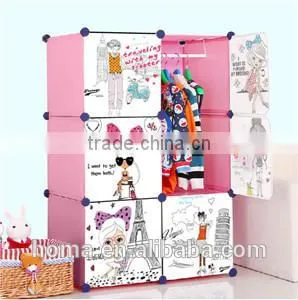 Outdoor furniture Foldable Simple design diy wardrobe