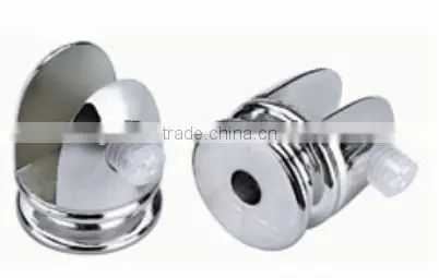 Longcharm furniture hardware factory metal shelf clips for bathroom glass shelf