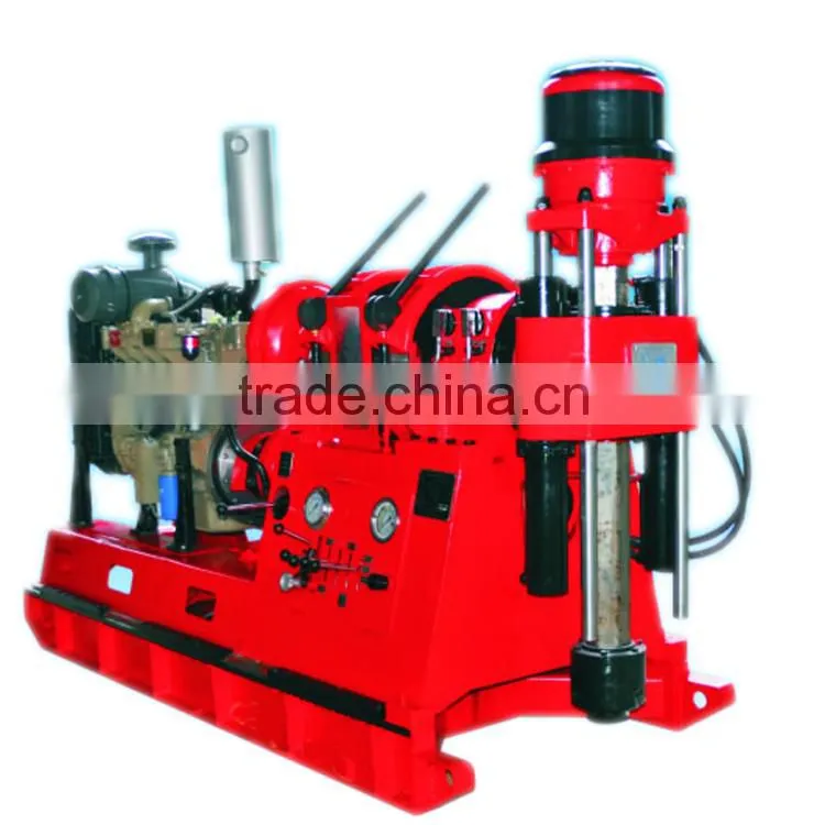 XY-44C 1000m 1200m depth Spindle Type hydraulic drilling rig