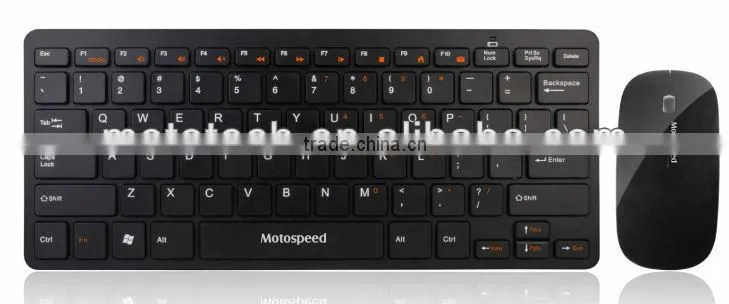 2.4G mini cordless keyboard mouse