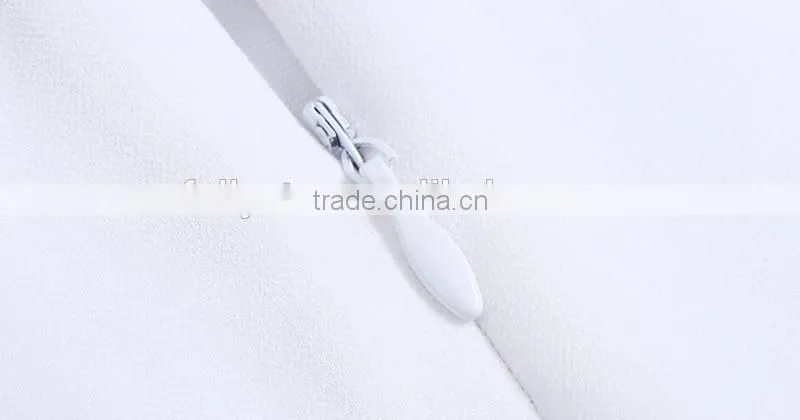 vintage lady fashion white new design bodycon dress