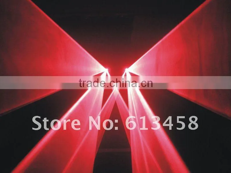 Double Heads 320mW Red Laser Light with Step Motor