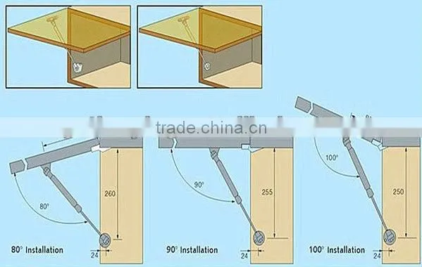 nitrogen gas spring,mini gas spring,gas spring support