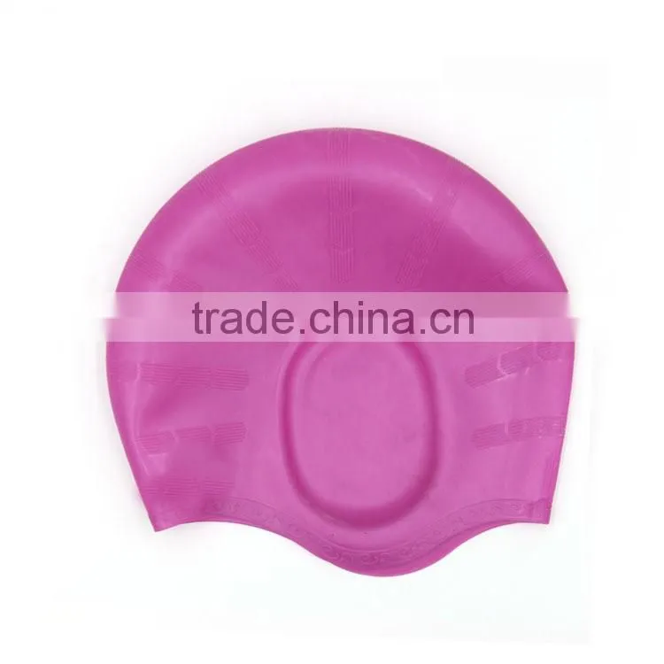 2016 Custom logo adult kid size silicone swim cap,professional silicone swimming cap manufacturer