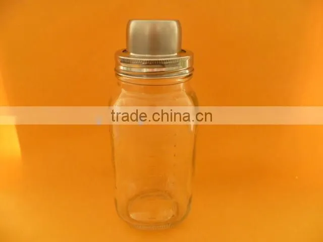 glass cocktail shaker