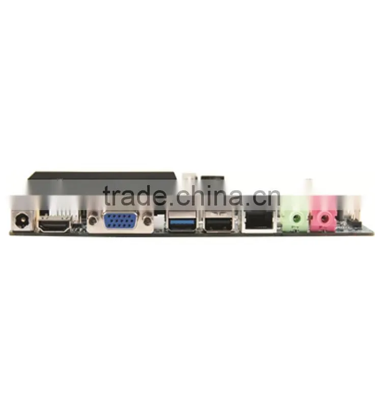 Intel J1900 fanless baytrail mini pc thin mini itx motherboard