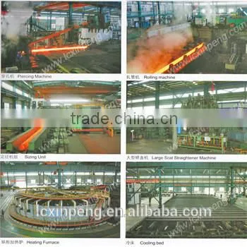Liaocheng XPY sch40 seamless steel pipe