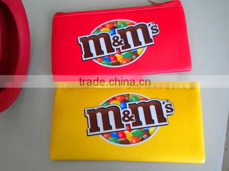 2016 Fashion cute Neoprene Pencil Bags/Case/Pouch with High Quality /Sundry receive package