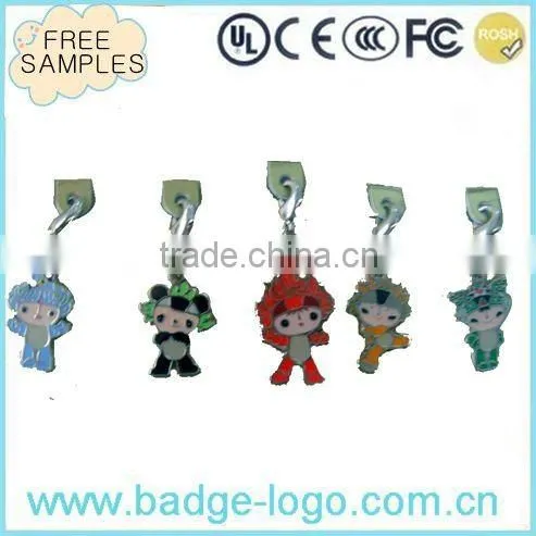 custom personalized bottle shape metal keychain