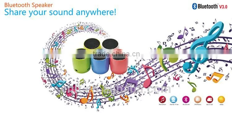 Bluetooth Portable Speaker, Bluetooth Speaker 2016, Wireless Bluetooth Speaker