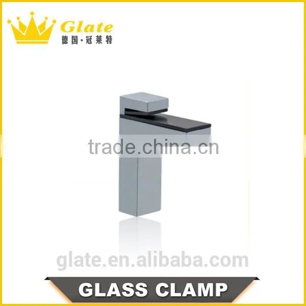 Adjustable Zinc Alloy Glass Shelf Furniture Support