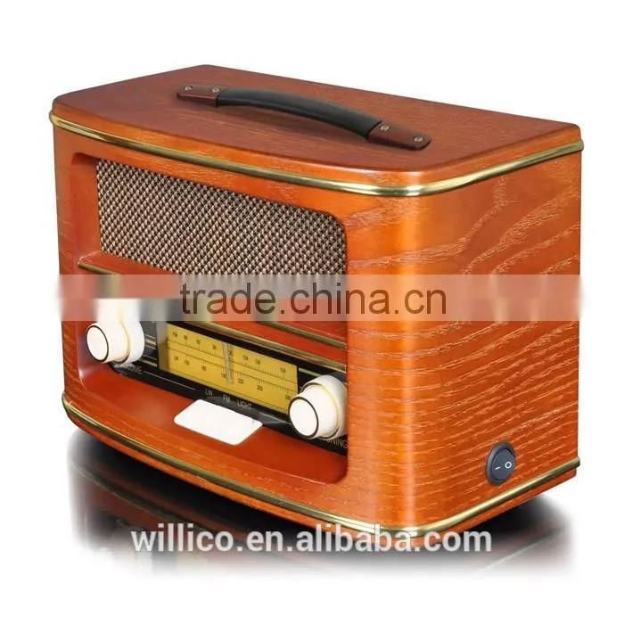 Retro Mini portable speaker with usb input /sd/fm