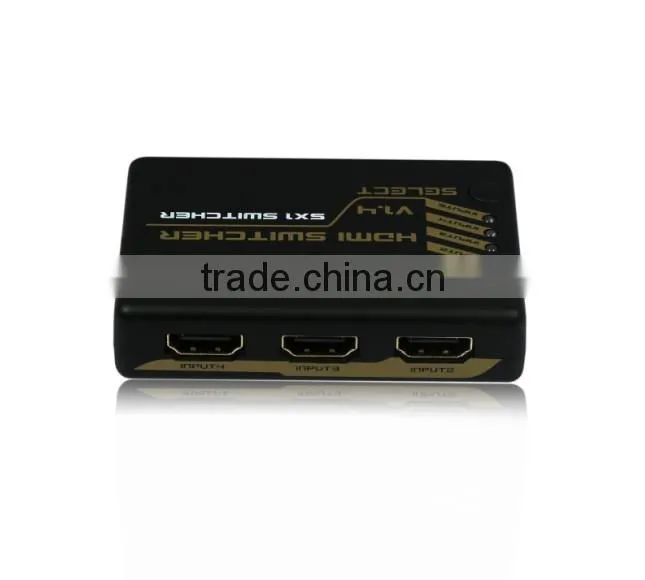 5port HDMI switcher with IR Remote support HDMI1.4a 4Kx2K