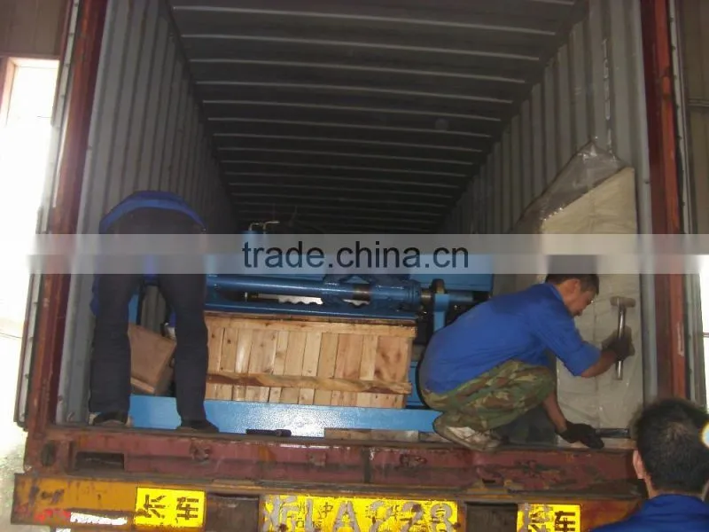 Hangzhou steel sheet shearing line shear steel sheet to strap machine