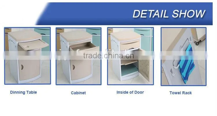 Cabinet lock, ABS bedside cabinet,Bedside locker