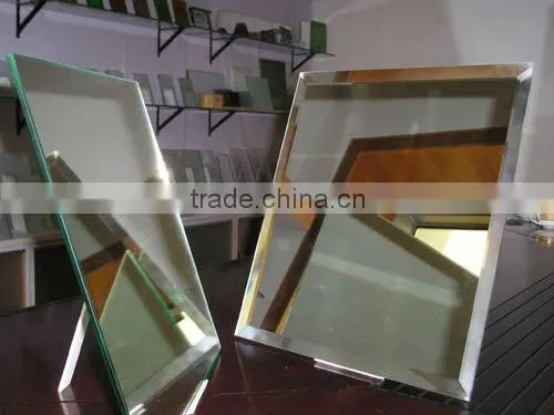 3mm silver mirror with beveled edge and customerized size