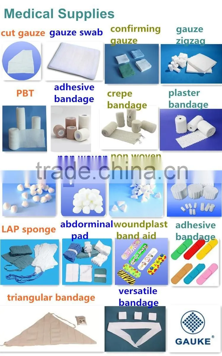 Gauze Laparotomy Sponge Customized Cotton Swabs
