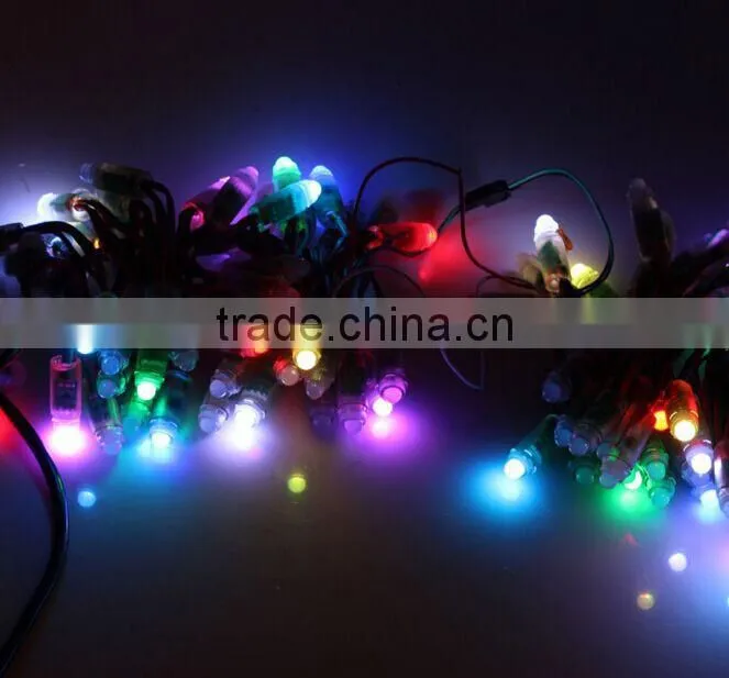 DC5V IP65 Waterproof 12mm IC1908 RGB LED pixel string light