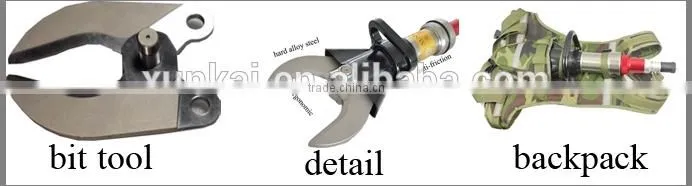Traffic accident emergency rescue fire rescue tools hydraulic cutter
