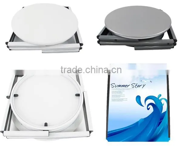 Circle Folding Poles Promotion Table