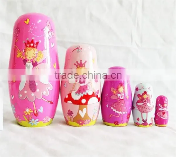 wholesale beauty design 2016 new wooden russian doll