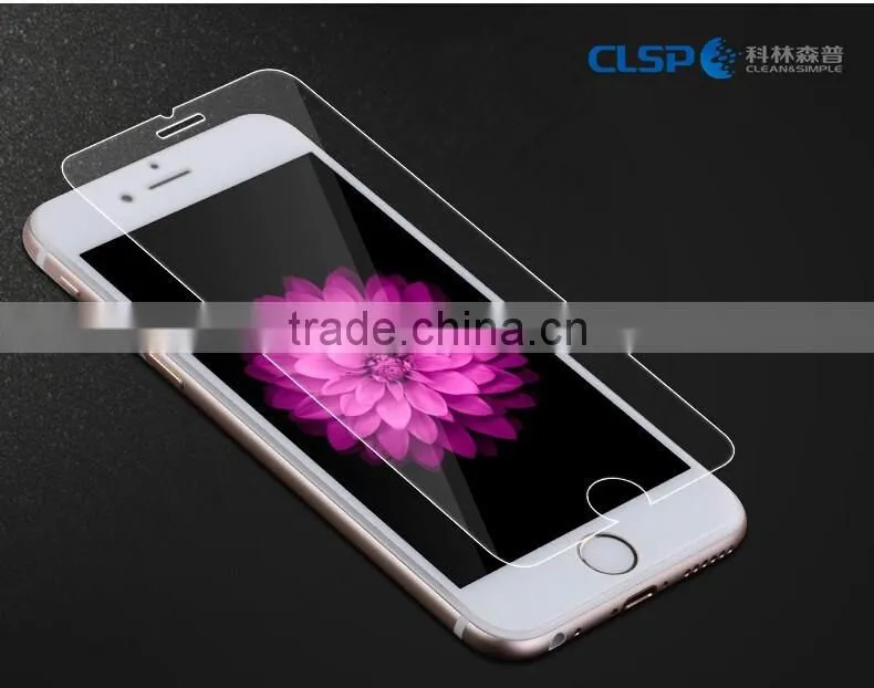 wholesale 9H 0.33mm Ultra Thin 2.5D Round Edge tempered glass For Iphone 6 tempered glass protector