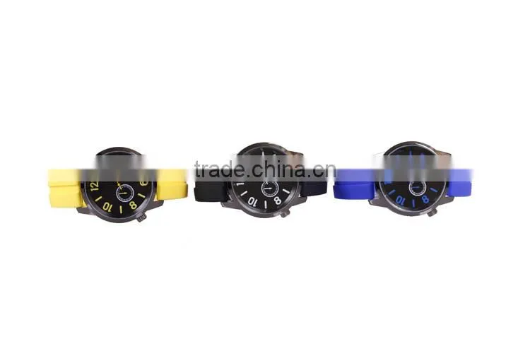 Silicone watches silicone rubber strip watch custom-made