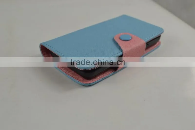 Colorful Cute Style PU Leather Cases for Huawei with Card slots and support