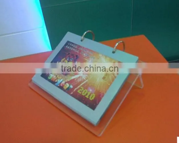 wholesale hot sale acrylic calendar 2016
